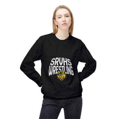 SRVHS Wrestling Crewneck Sweatshirt — School Mascot Pullover