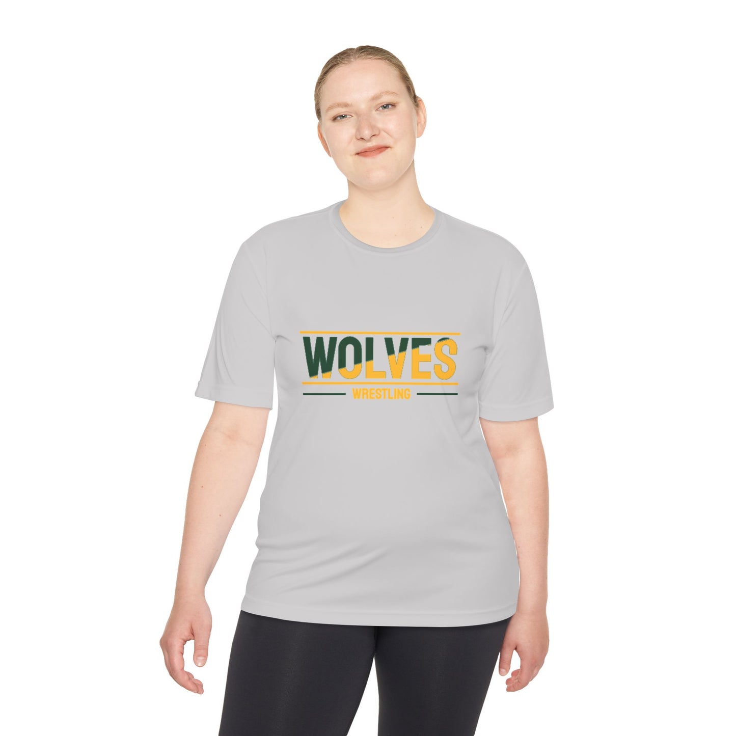 Wolves Wrestling Moisture-Wicking Tee