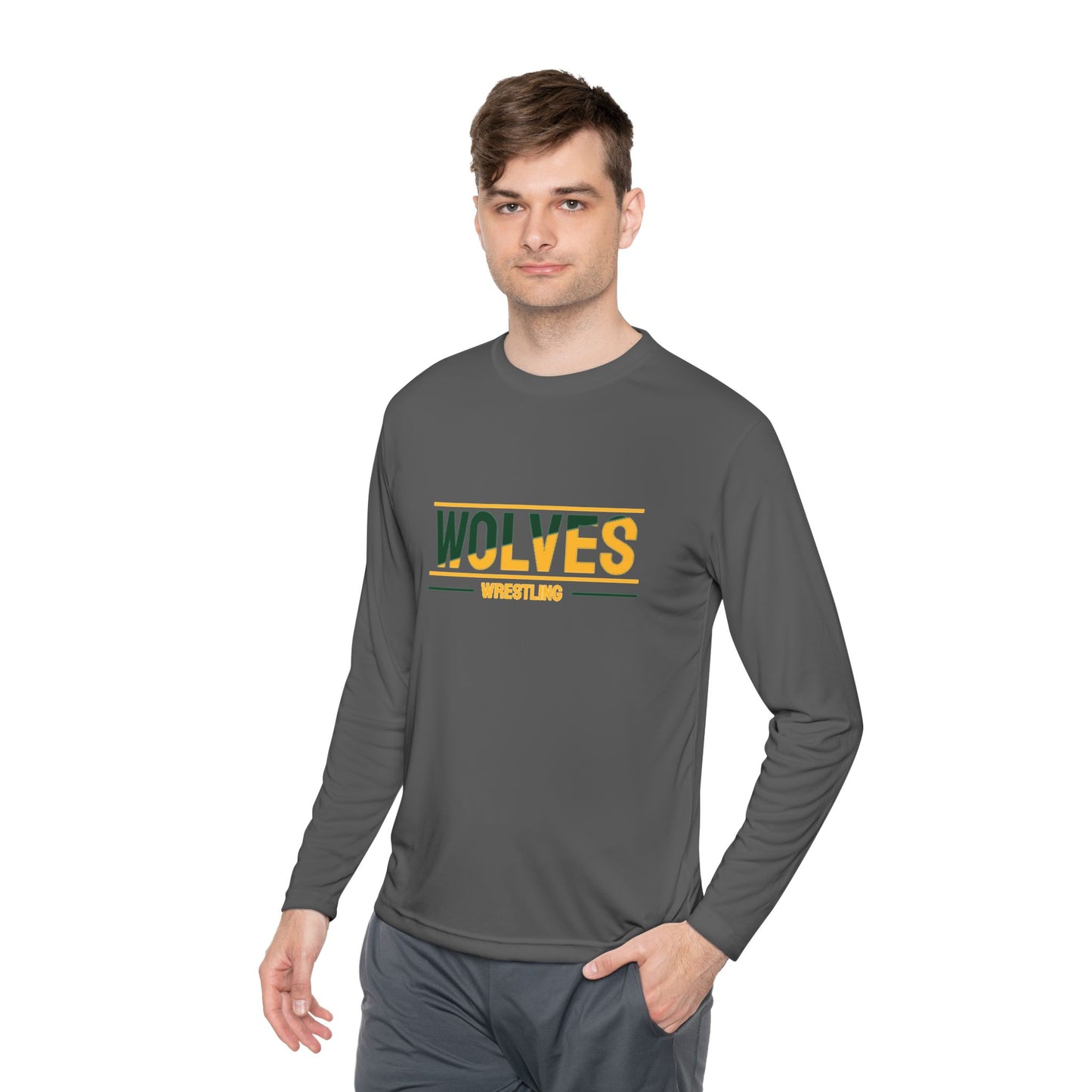 Wolves Wrestling Long Sleeve Tee – Team Spirit Athletic Shirt