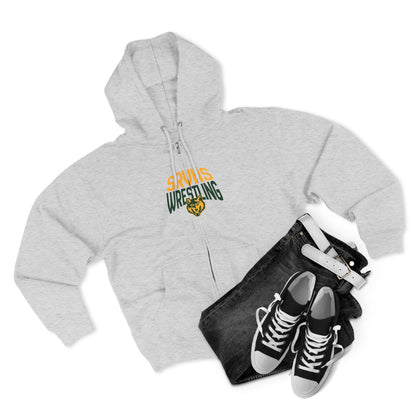 SRV Athletics Zip Hoodie — School Mascot Wolf Sports Hoodie