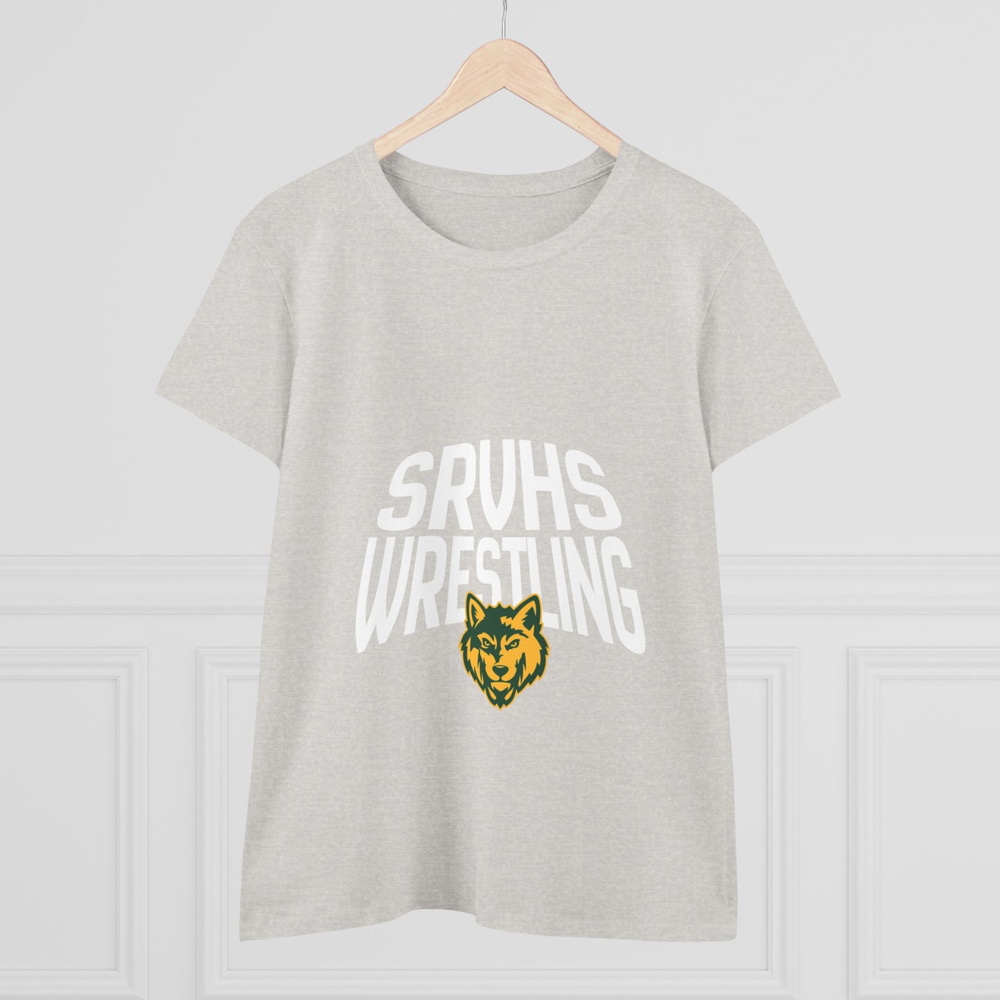 SRVHS Wrestling Women's Tee — School Mascot Team Shirt
