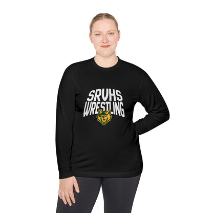SRVHS Wrestling Long Sleeve Tee — School Team Wrestling Shirt