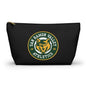 San Ramon Valley Athletics Wolf Logo Accessory Pouch — T‑Bottom Makeup & Gear Bag