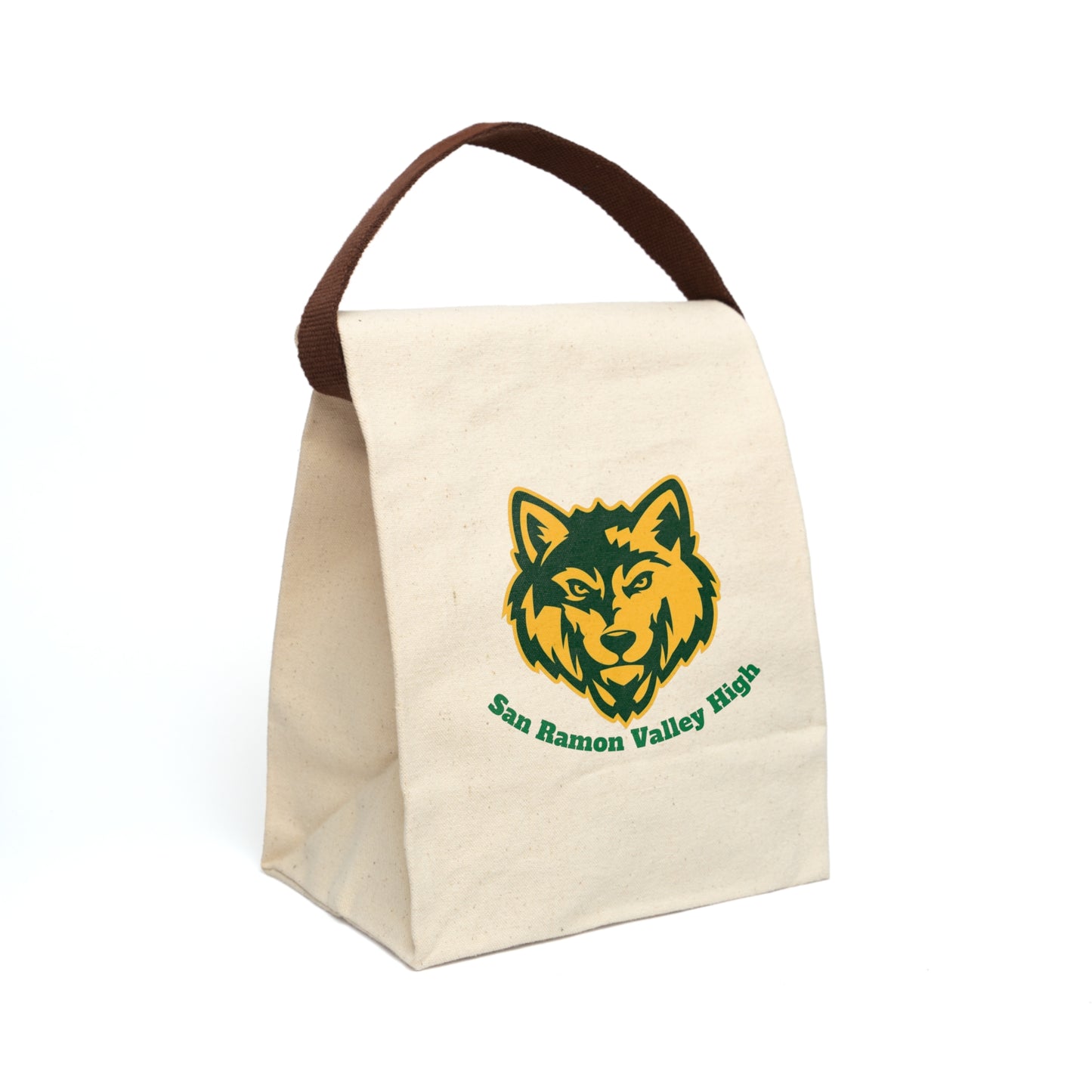 Canvas Lunch Bag With Strap