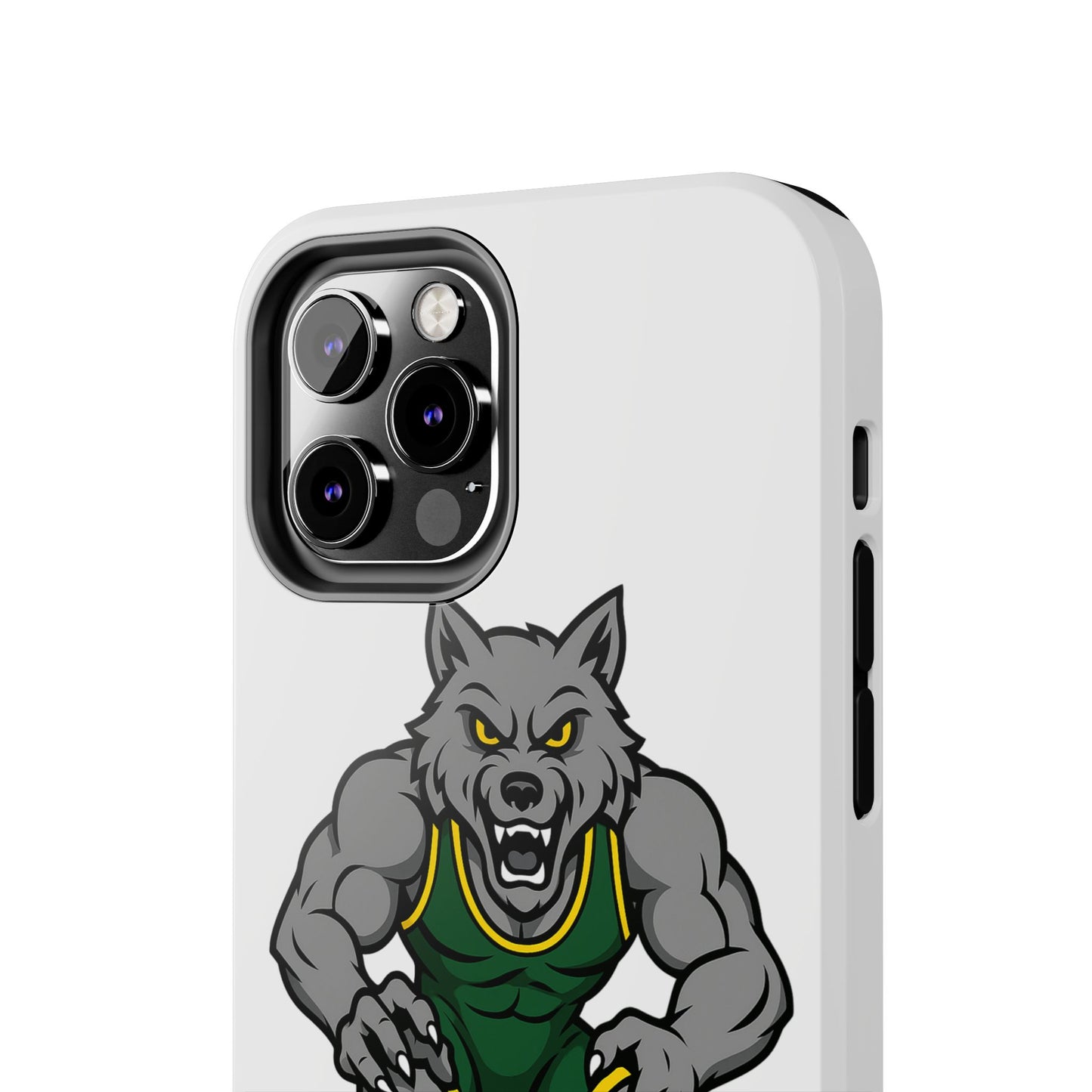 SRV Wrestling Wolf Tough Phone Case — Protective Sports Mascot Design
