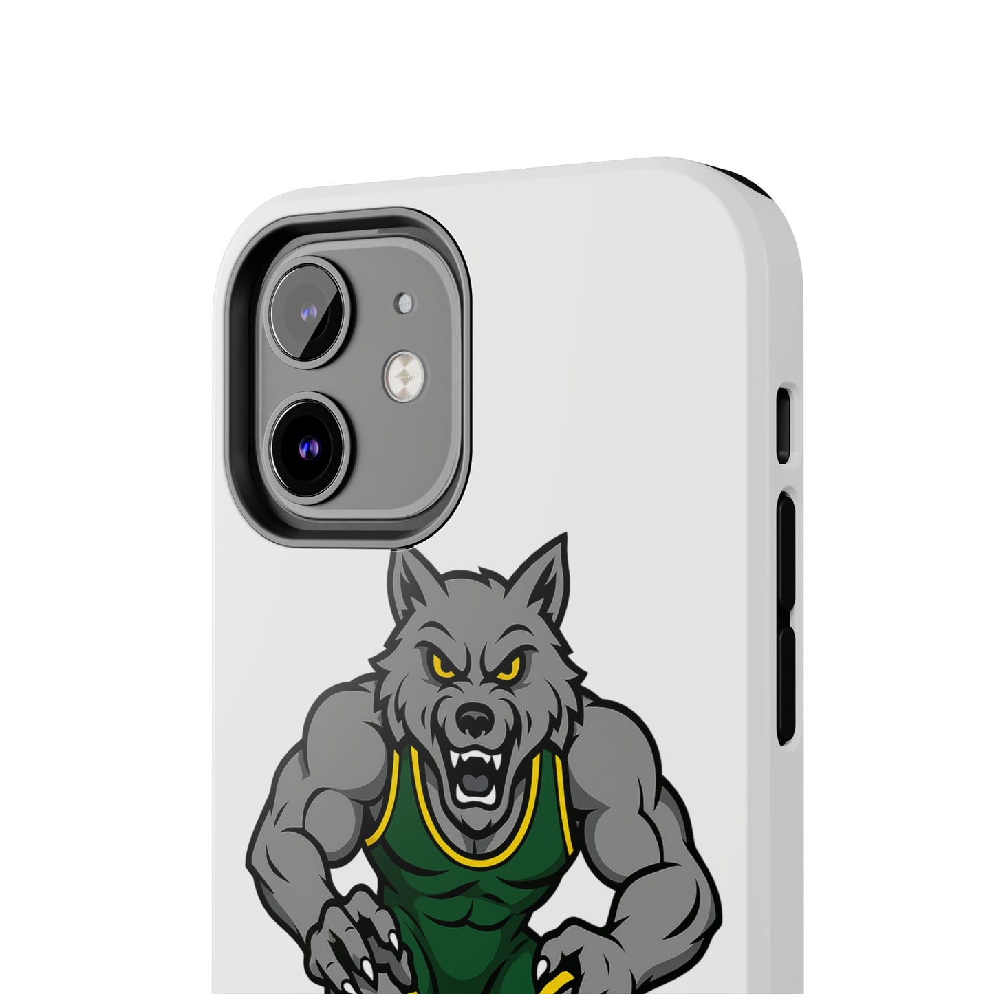 SRV Wrestling Wolf Tough Phone Case — Protective Sports Mascot Design