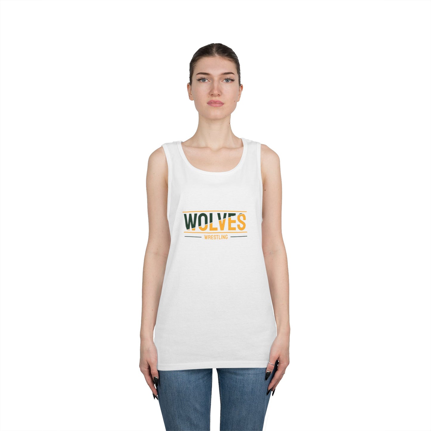 Wolves Wrestling Vintage Logo Tank Top