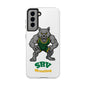 SRV Wrestling Wolf Tough Phone Case — Protective Sports Mascot Design