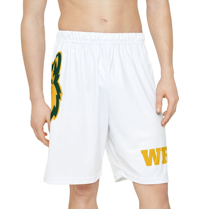 Men’s Sports Shorts Wrestling White