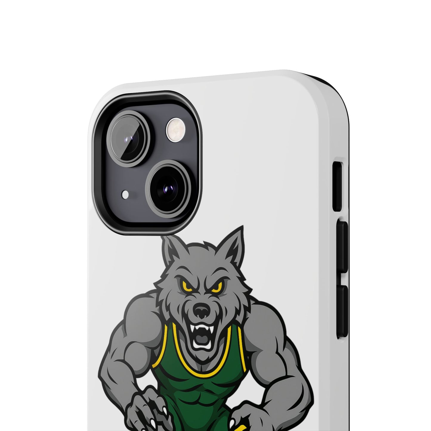 SRV Wrestling Wolf Tough Phone Case — Protective Sports Mascot Design
