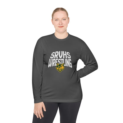 SRVHS Wrestling Long Sleeve Tee — School Team Wrestling Shirt