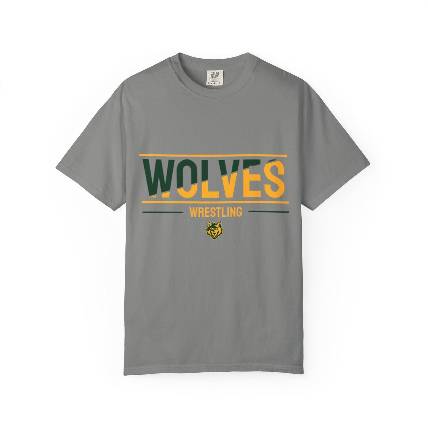 Wolves Wrestling T-Shirt — School Team Spirit Tee