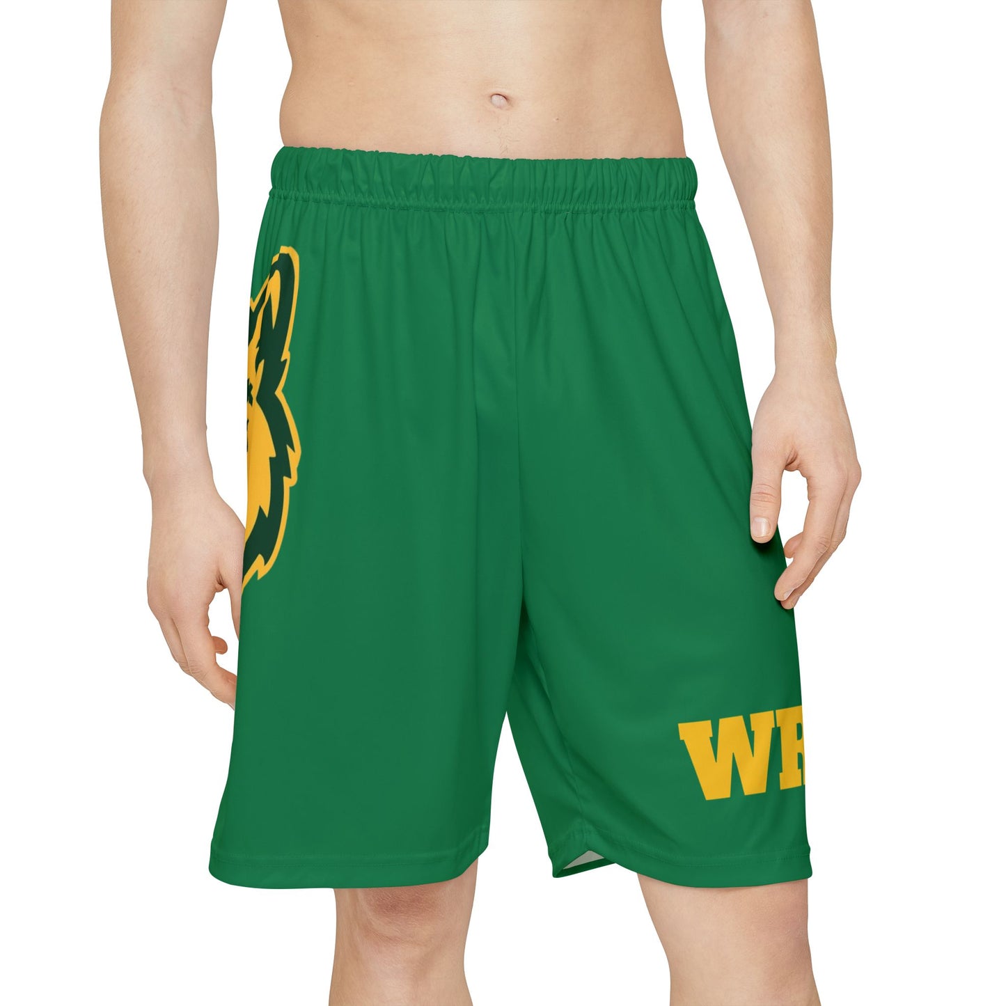 Men’s Sports Shorts Wrestling Green