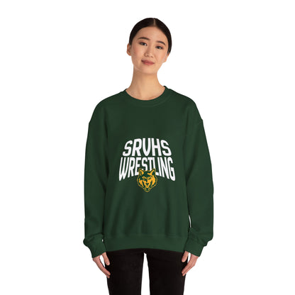 SRVHS Wrestling Crewneck Sweatshirt – School Team Mascot Pullover