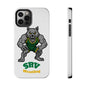 SRV Wrestling Wolf Tough Phone Case — Protective Sports Mascot Design
