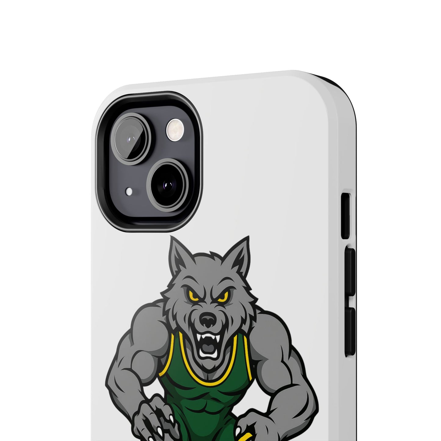 SRV Wrestling Wolf Tough Phone Case — Protective Sports Mascot Design