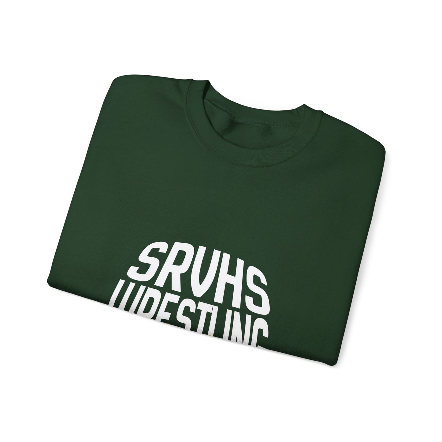 SRVHS Wrestling Crewneck Sweatshirt – School Team Mascot Pullover