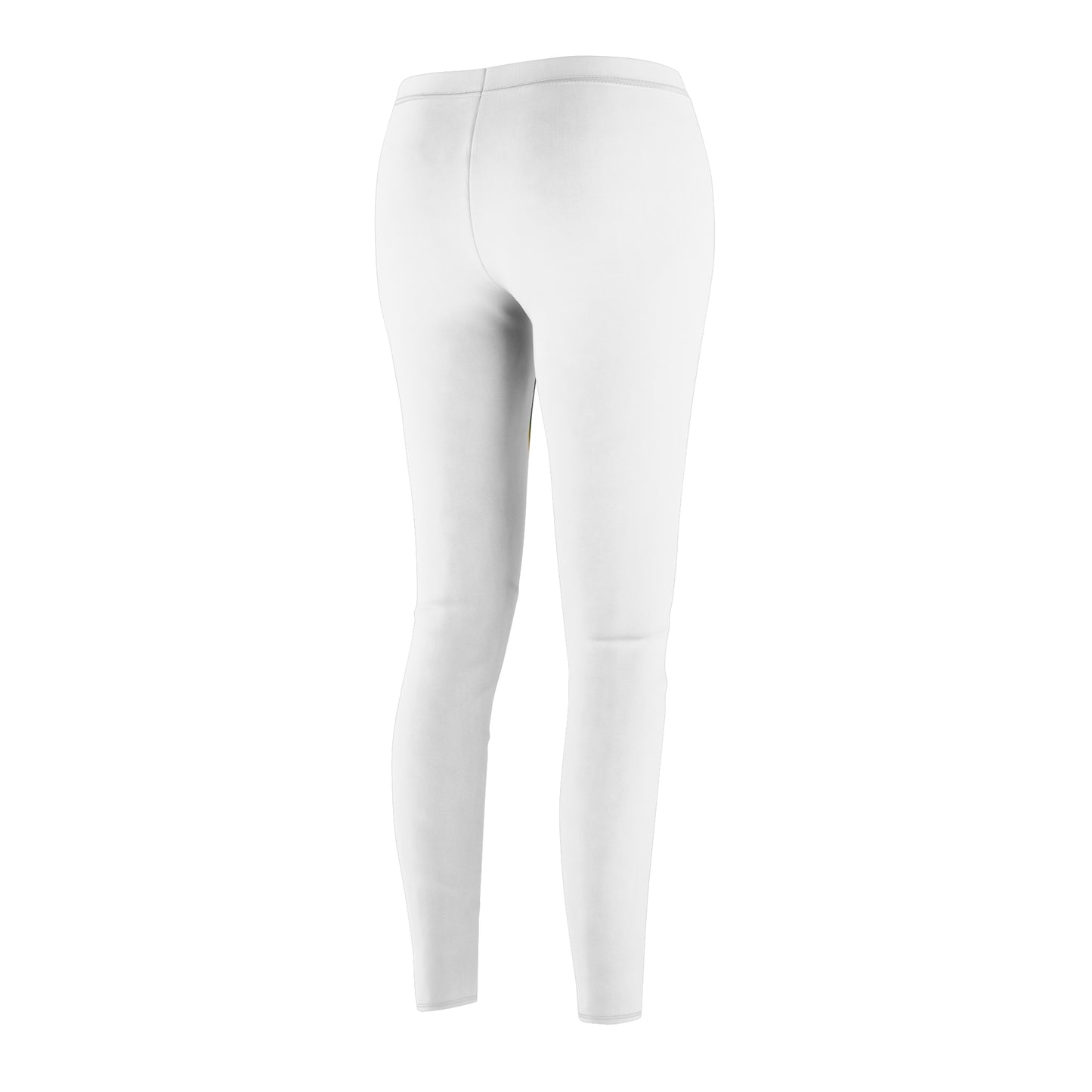SRV Wrestling Women's Athletic Leggings White Logo & Side Text