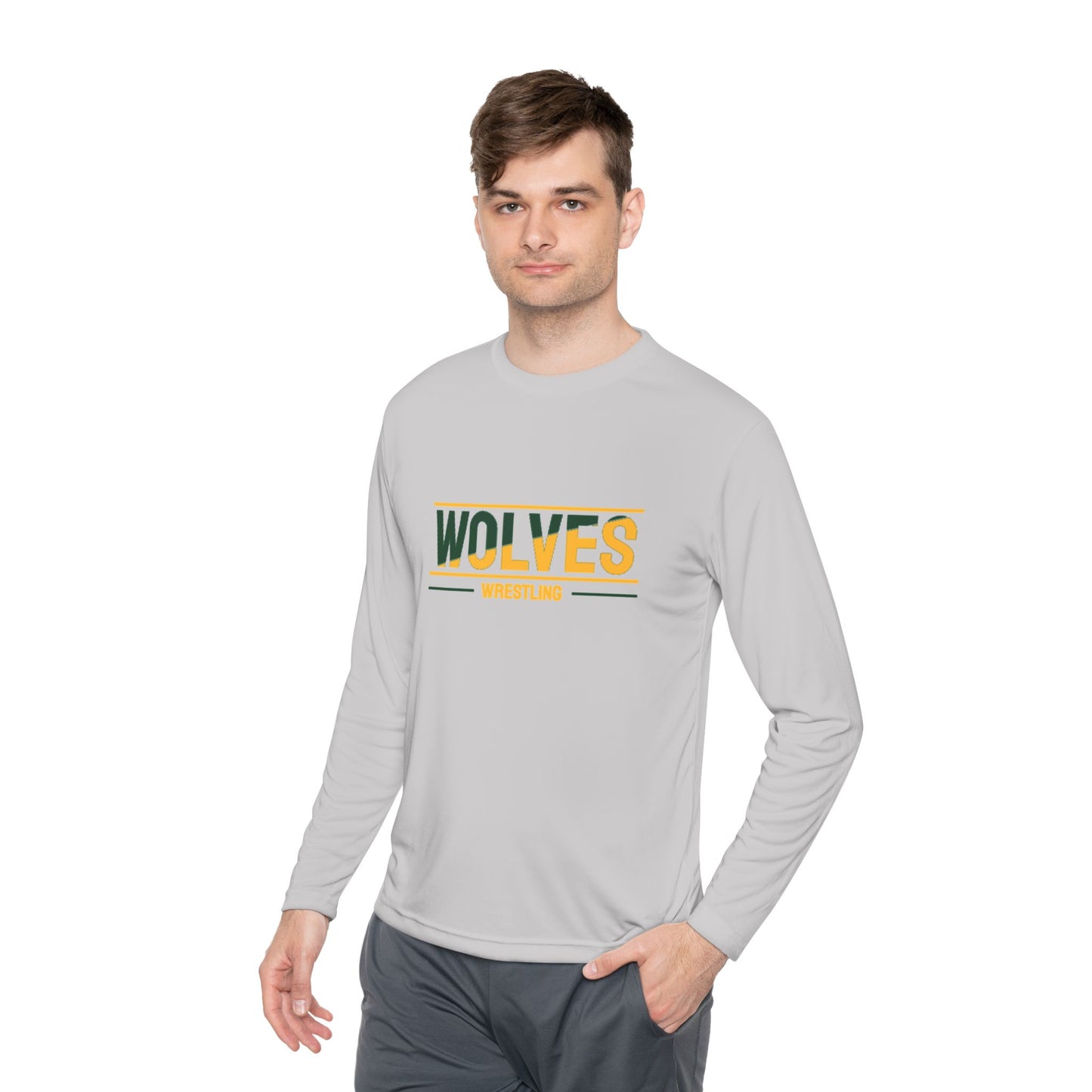 Wolves Wrestling Long Sleeve Tee – Team Spirit Athletic Shirt