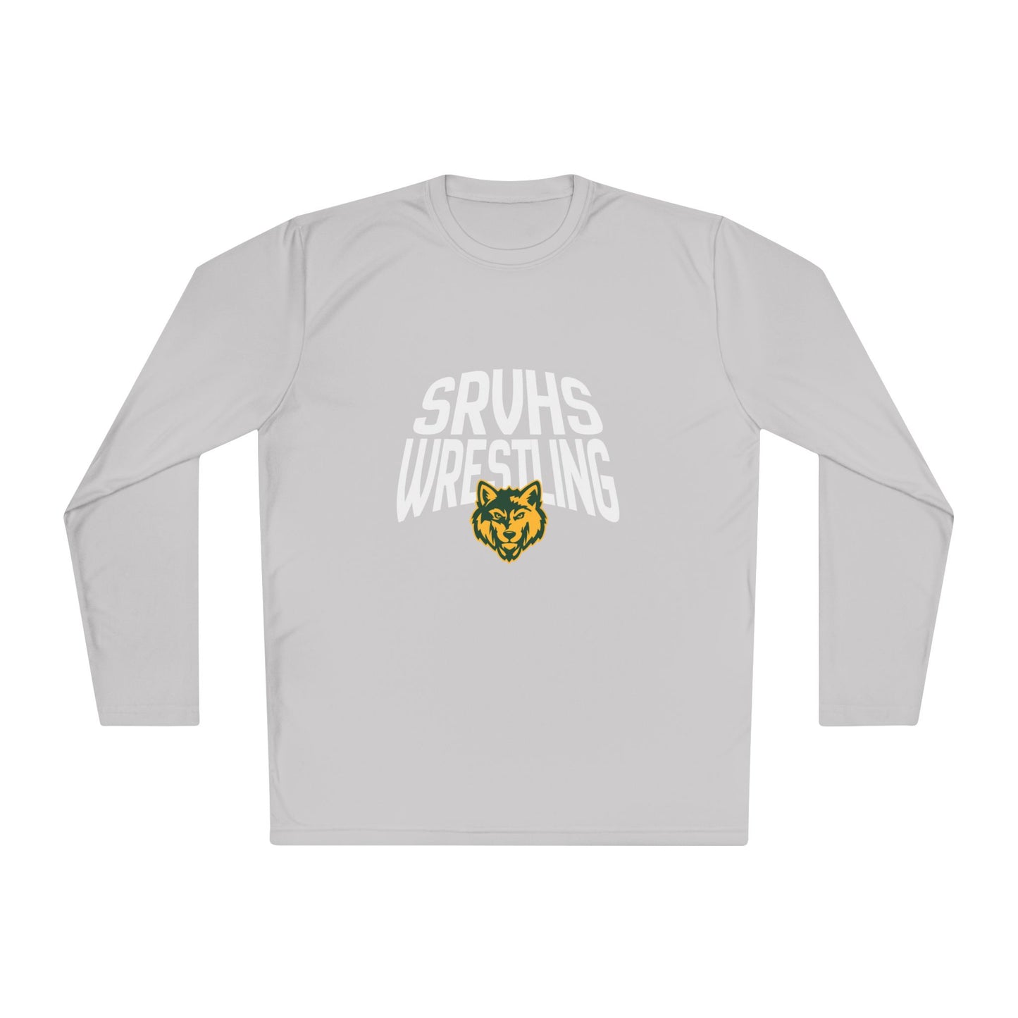 SRVHS Wrestling Long Sleeve Tee — School Team Wrestling Shirt