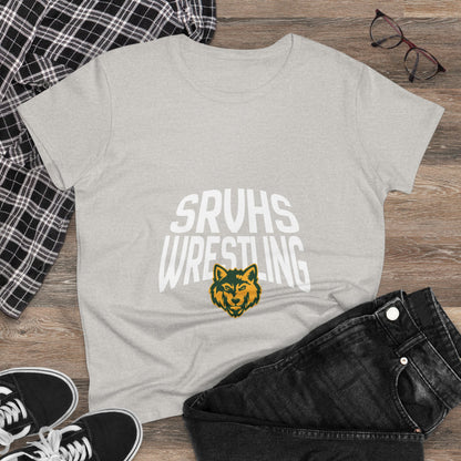 SRVHS Wrestling Women's Tee — School Mascot Team Shirt