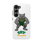 SRV Wrestling Wolf Tough Phone Case — Protective Sports Mascot Design
