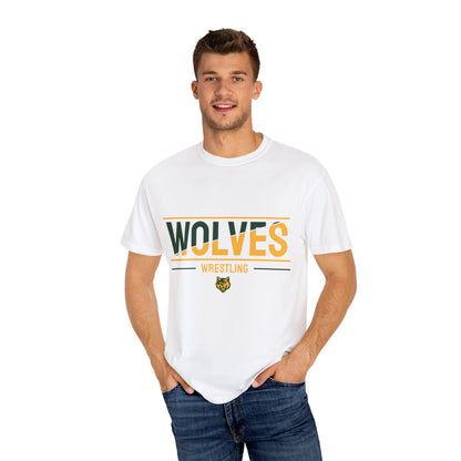 Wolves Wrestling T-Shirt — School Team Spirit Tee