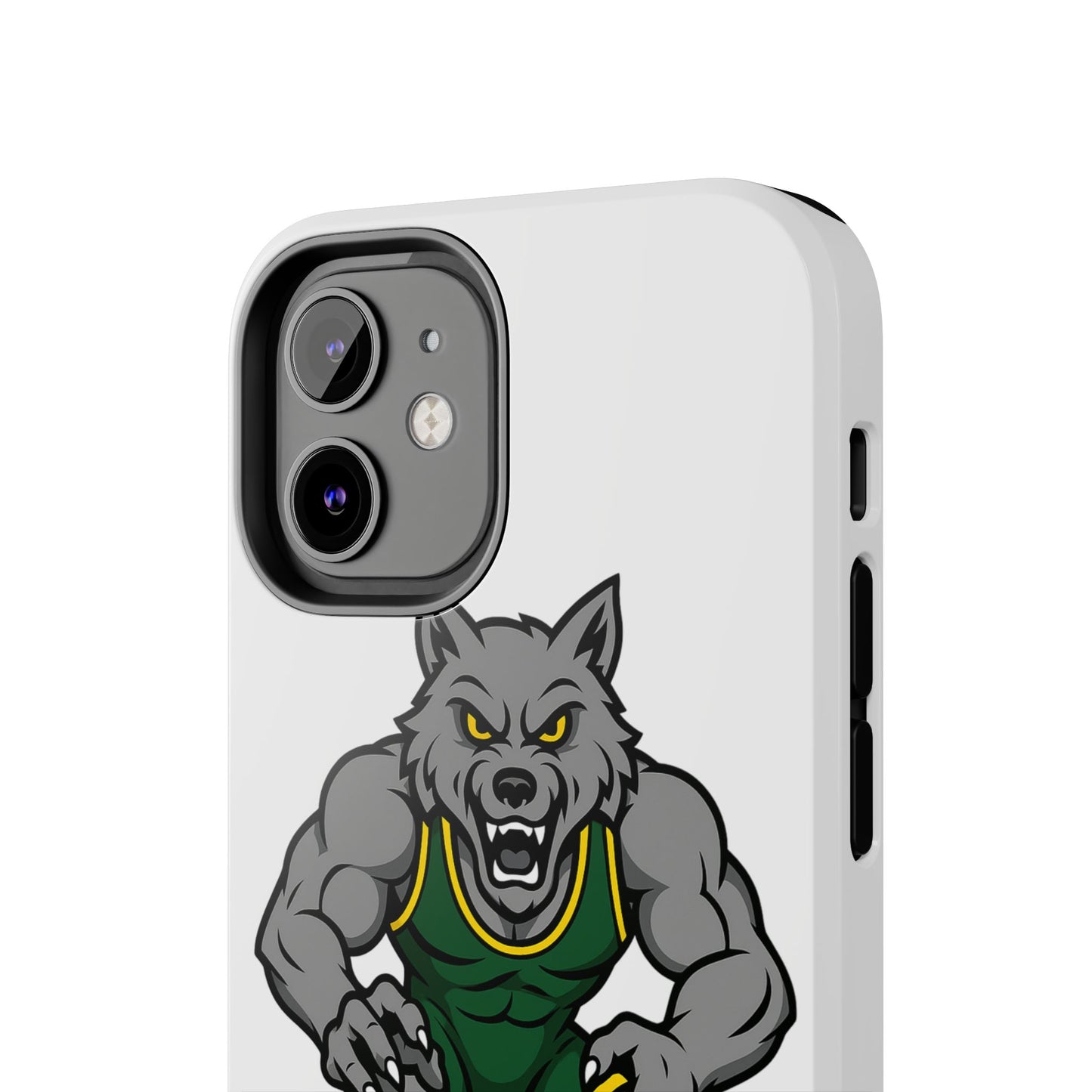 SRV Wrestling Wolf Tough Phone Case — Protective Sports Mascot Design
