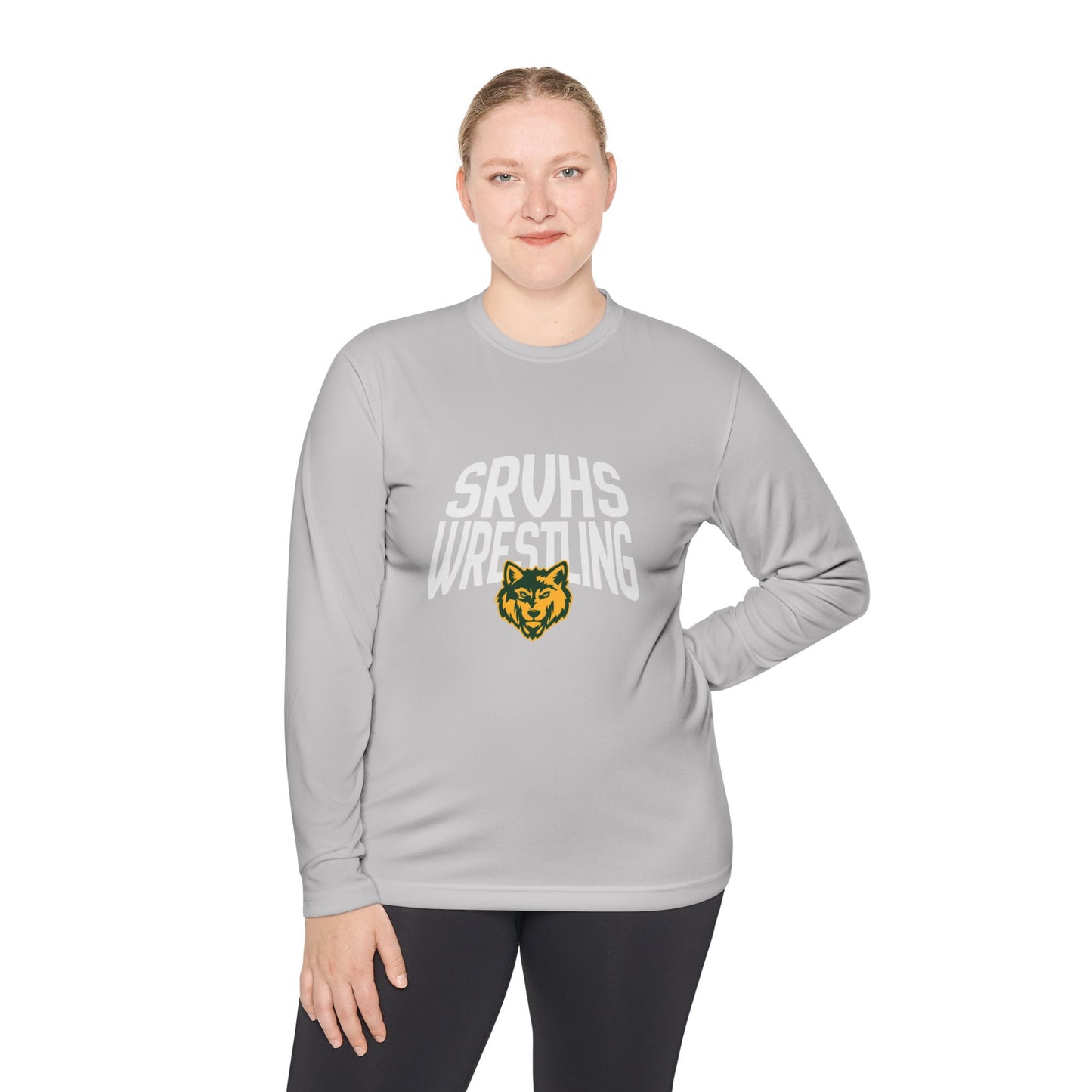 SRVHS Wrestling Long Sleeve Tee — School Team Wrestling Shirt