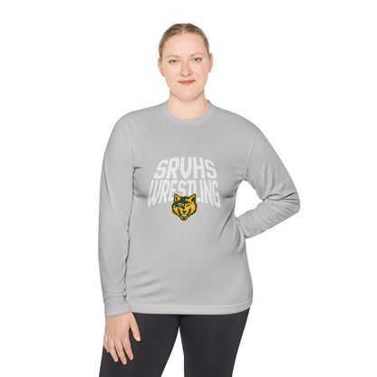 SRVHS Wrestling Long Sleeve Tee — School Team Wrestling Shirt