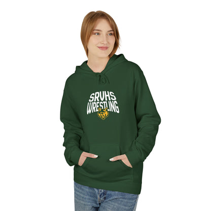 SRV Athletics Women's Wolf Wrestler Hoodie — Strength Mascot Pullover