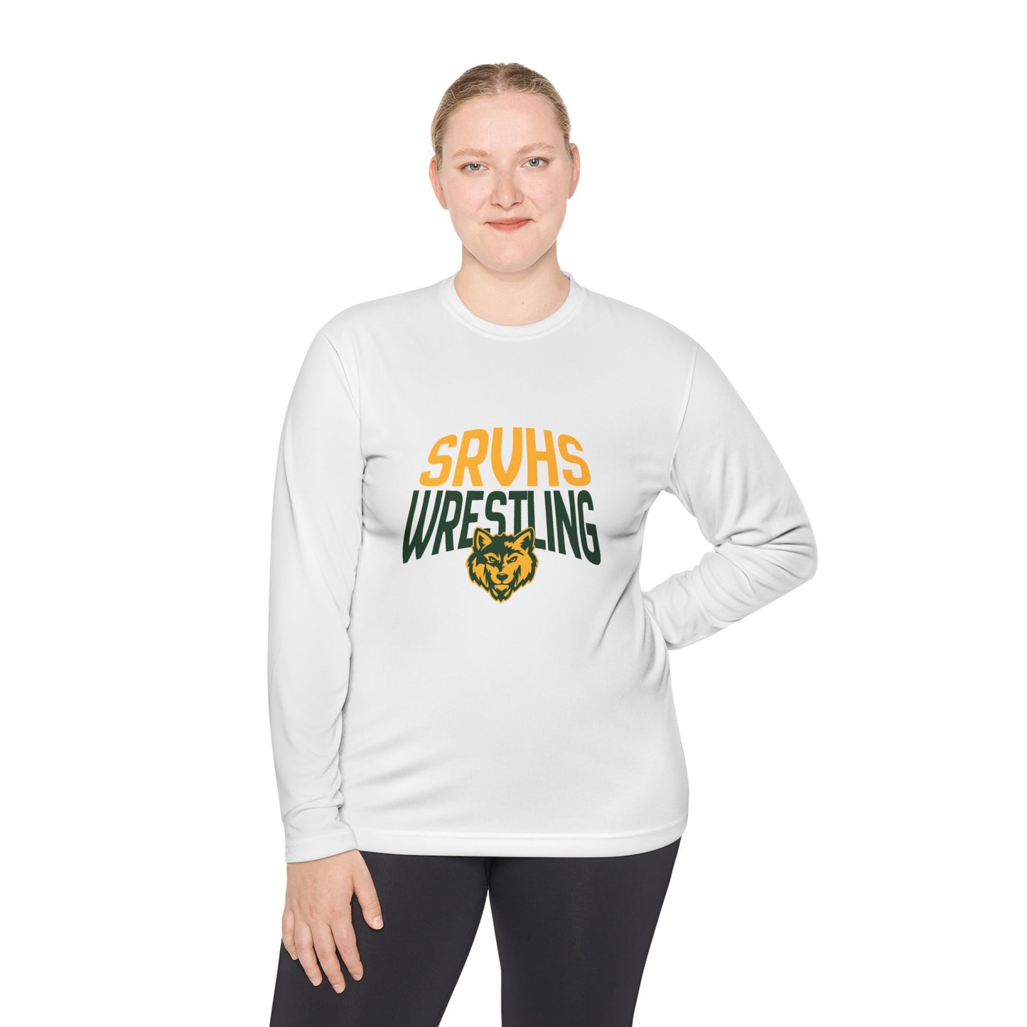 SRVHS Wrestling Long Sleeve Tee — School Team Wrestling Shirt
