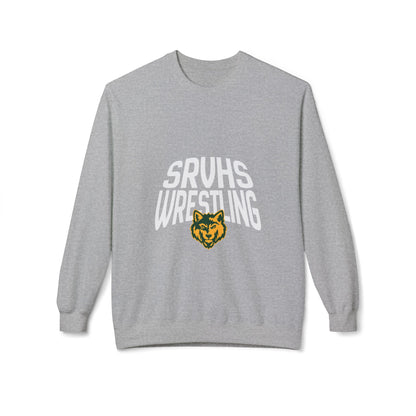 SRVHS Wrestling Crewneck Sweatshirt — School Mascot Pullover