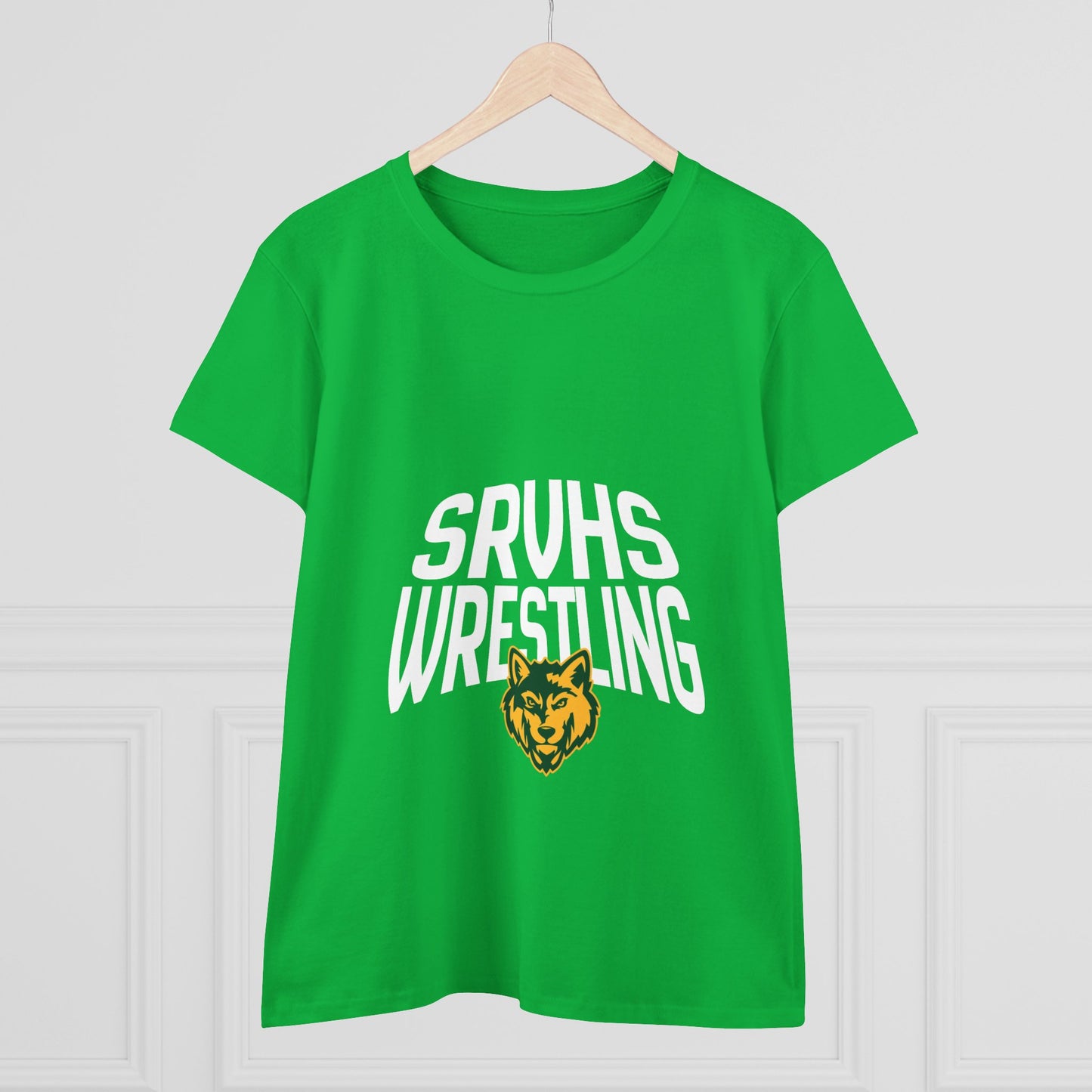 SRVHS Wrestling Women's Tee — School Mascot Team Shirt