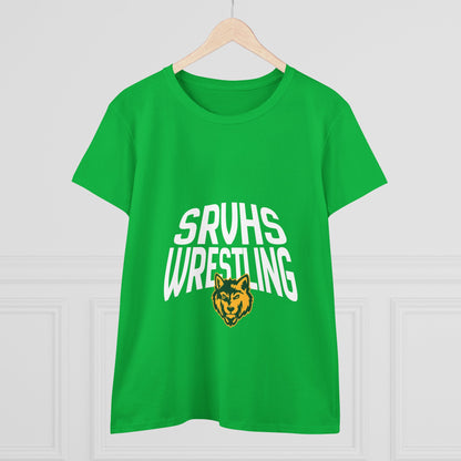 SRVHS Wrestling Women's Tee — School Mascot Team Shirt