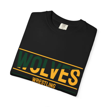 Wolves Wrestling T-Shirt — School Team Spirit Tee