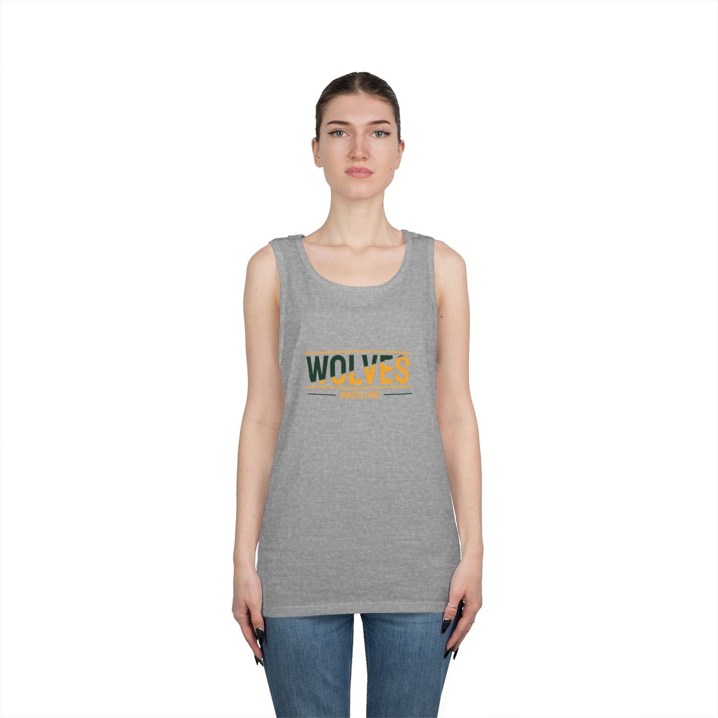 Wolves Wrestling Vintage Logo Tank Top