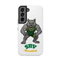 SRV Wrestling Wolf Tough Phone Case — Protective Sports Mascot Design