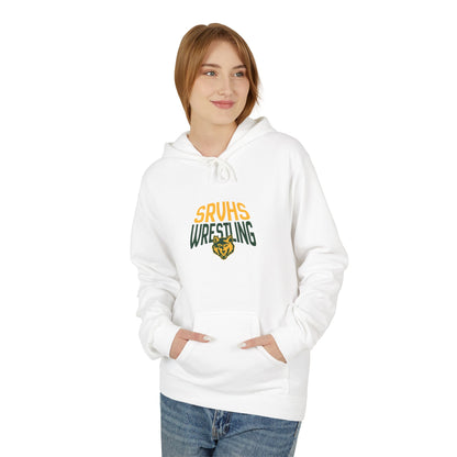 SRV Athletics Women's Wolf Wrestler Hoodie — Strength Mascot Pullover