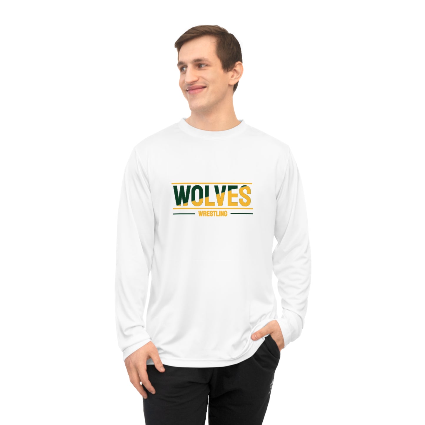 Wolves Wrestling Performance Long Sleeve Shirt