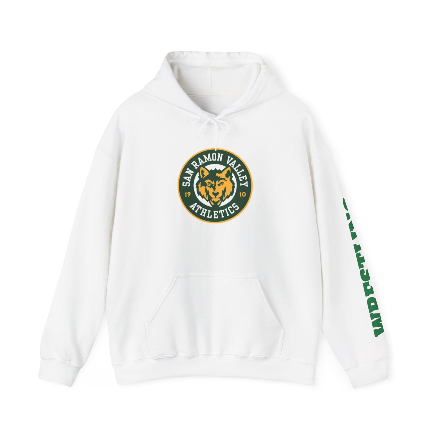 San Ramon Valley Athletics Wolf Logo Hoodie | School Spirit Pullover