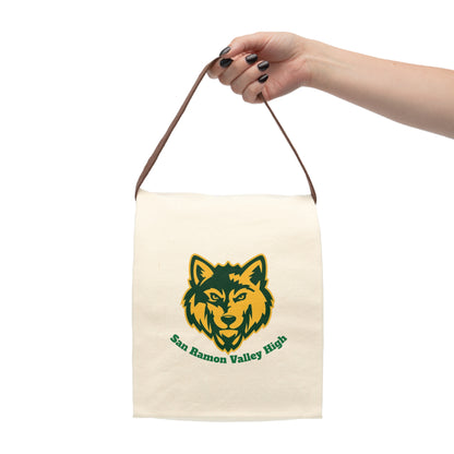 Canvas Lunch Bag With Strap