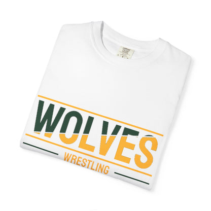 Wolves Wrestling T-Shirt — School Team Spirit Tee