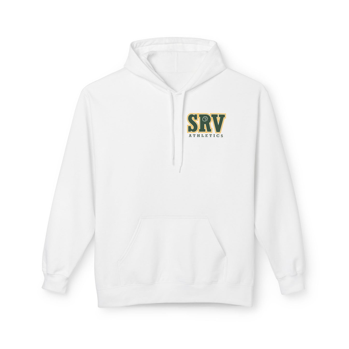 SRV Athletics Women's Wolf Wrestler Hoodie — Strength Mascot Pullover