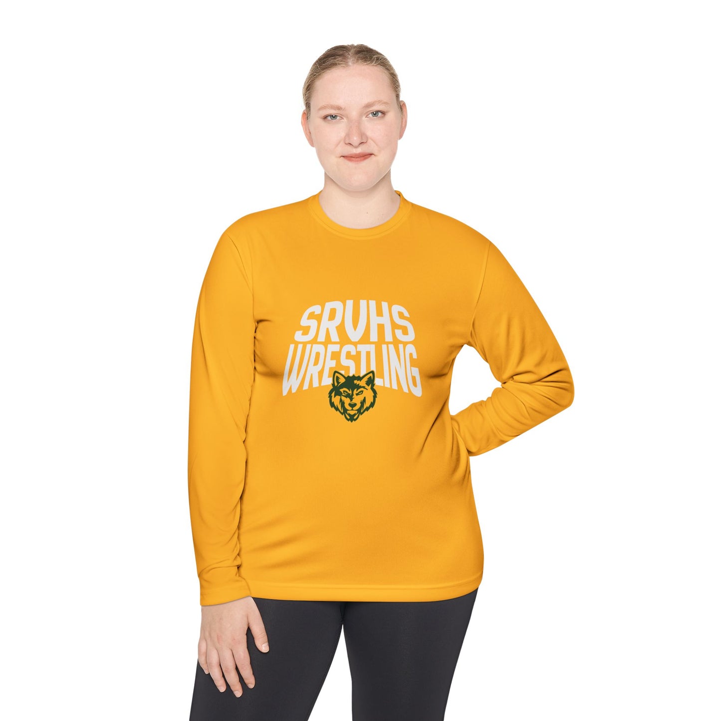 SRVHS Wrestling Long Sleeve Tee — School Team Wrestling Shirt