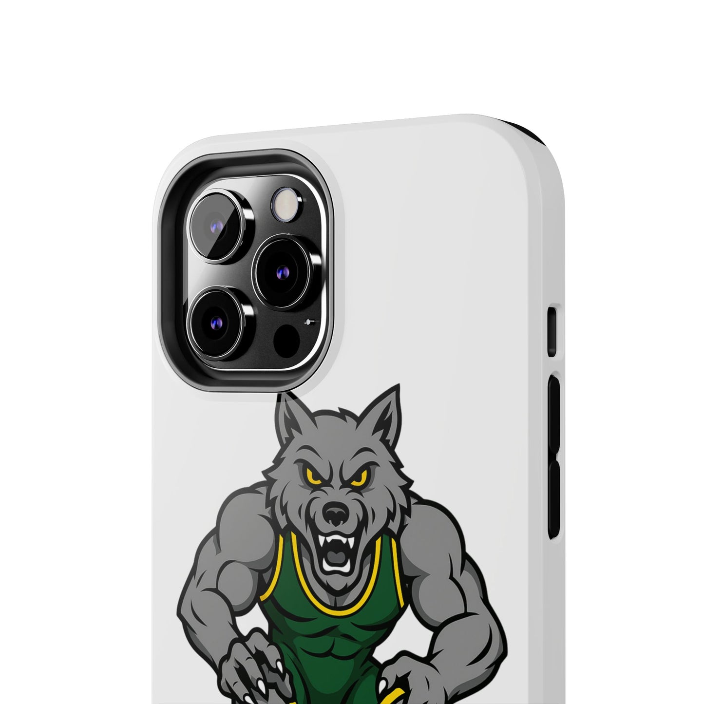 SRV Wrestling Wolf Tough Phone Case — Protective Sports Mascot Design