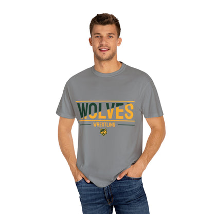 Wolves Wrestling T-Shirt — School Team Spirit Tee