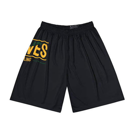 Wolves Wrestling Athletic Shorts — Men’s Performance Sports Shorts