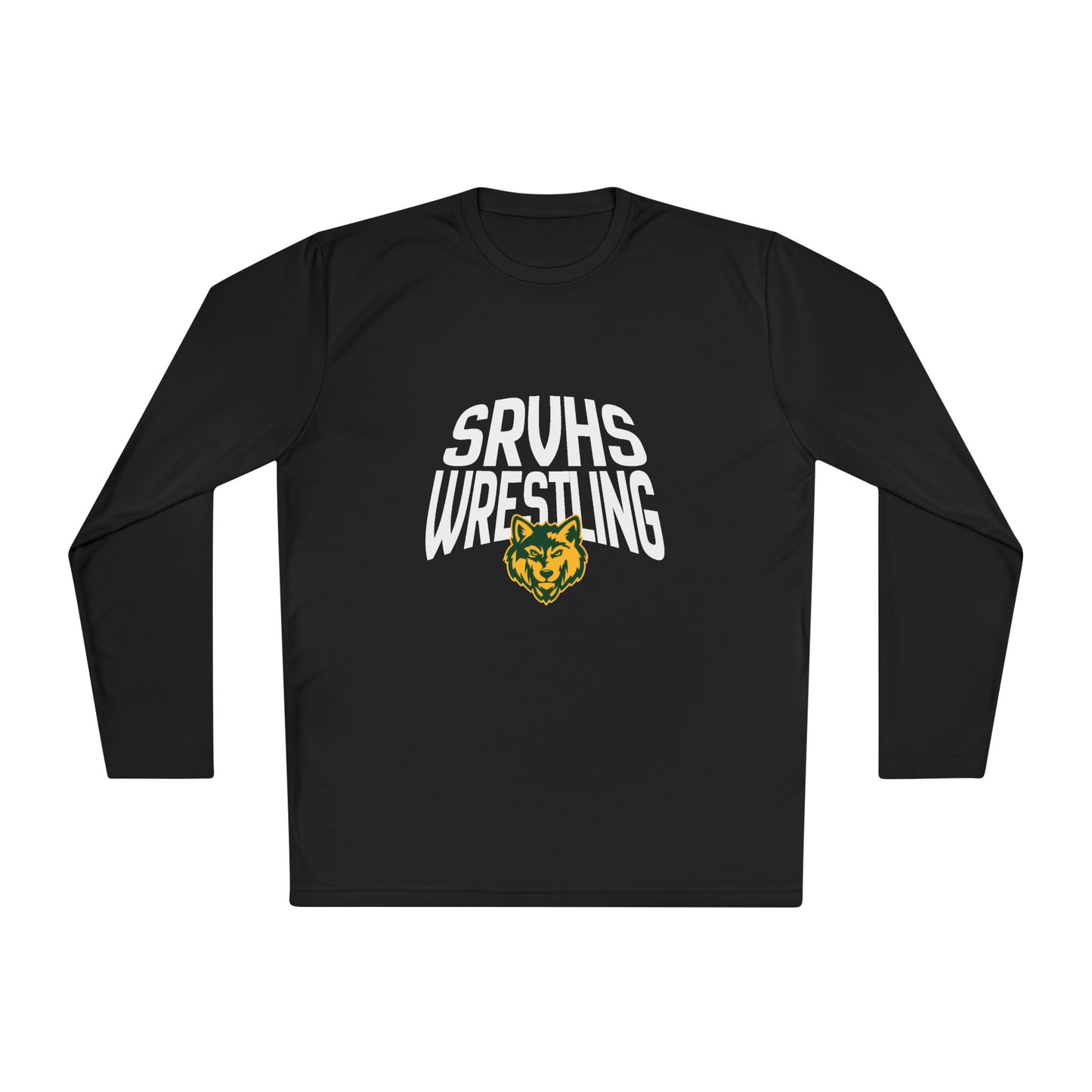 SRVHS Wrestling Long Sleeve Tee — School Team Wrestling Shirt