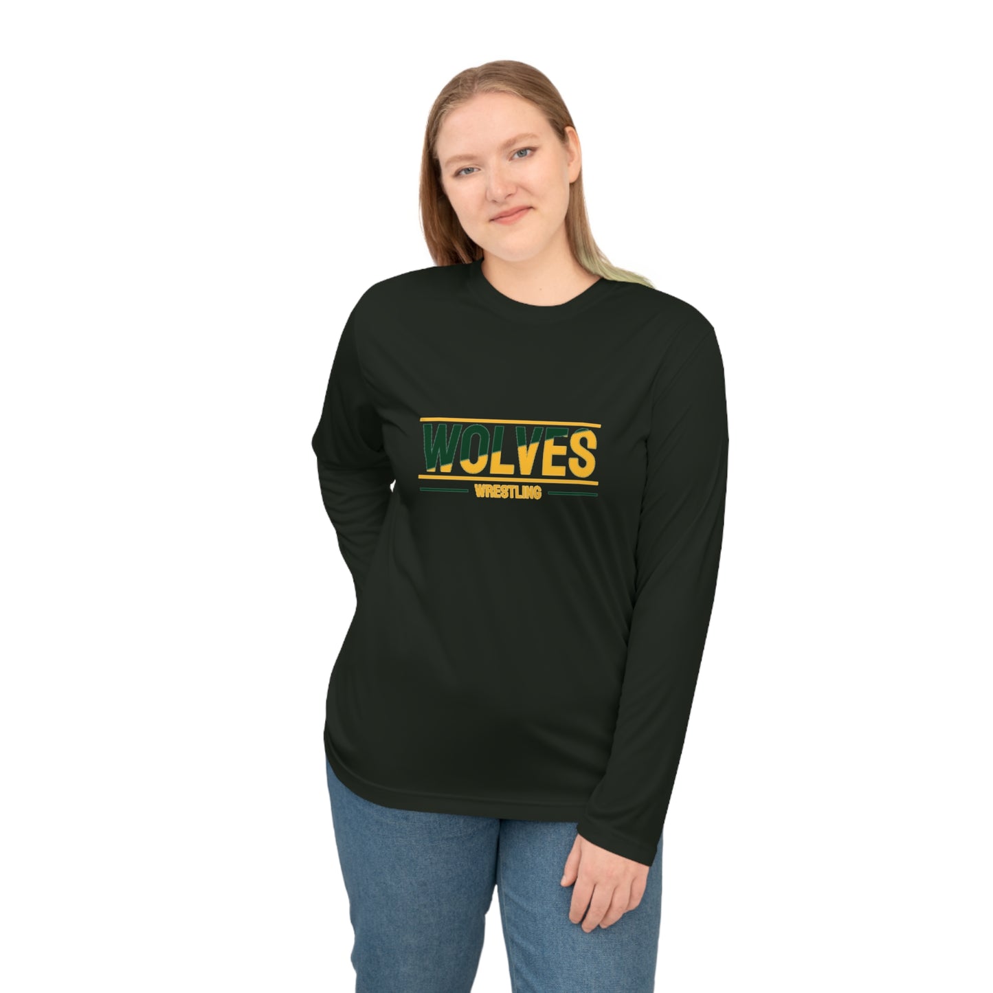 Wolves Wrestling Performance Long Sleeve Shirt